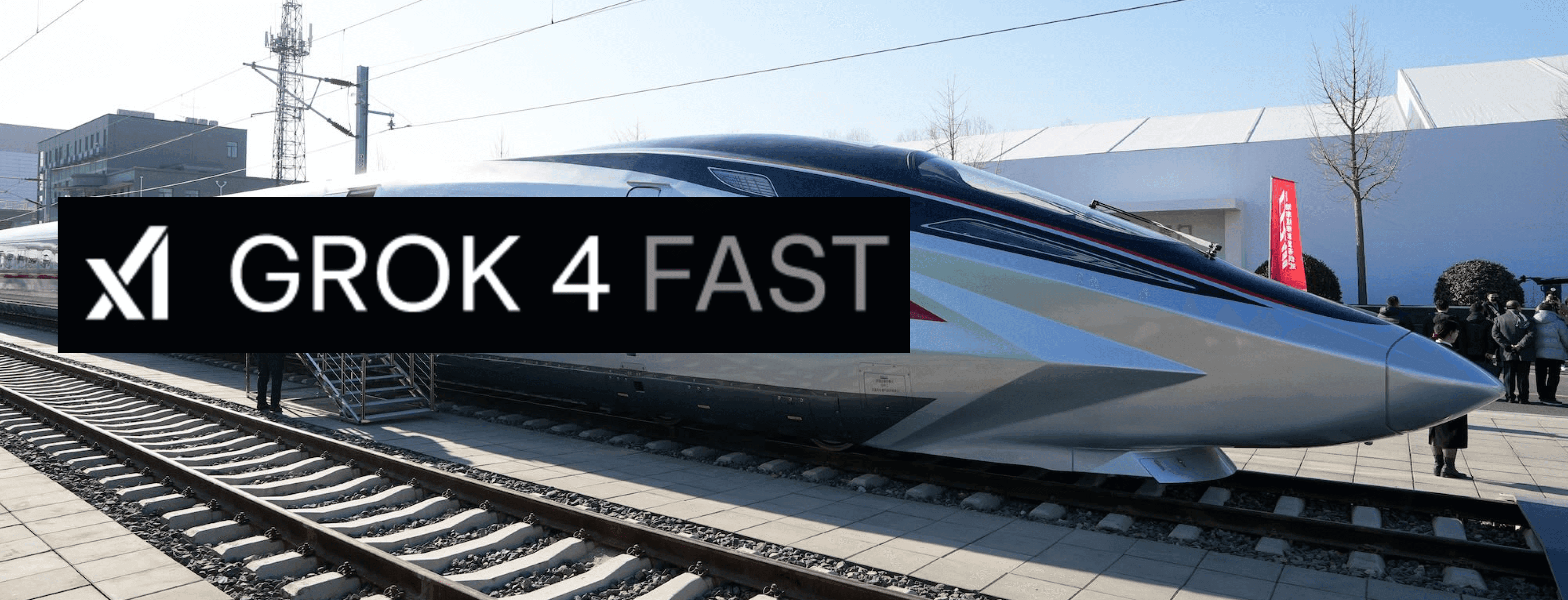 Dashboard showing new Grok 4 Fast models via xAI provider